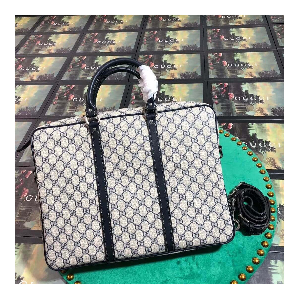 Gucci GG Supreme Medium Briefcase 201480