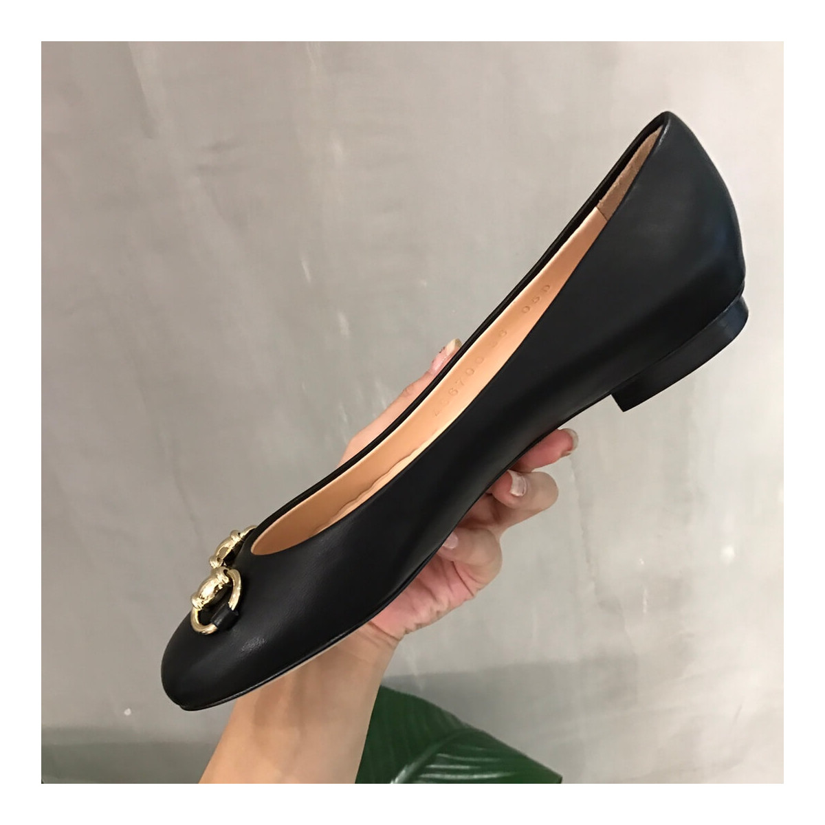 Gucci Leather Ballerinas 473160