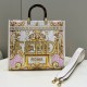 Fendace Sunshine Medium Tote Bag 8BH386 White