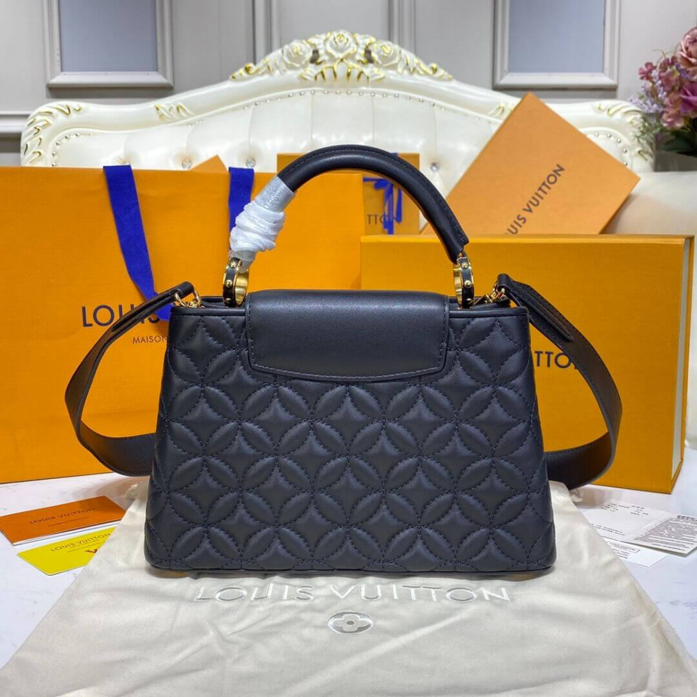 Louis Vuitton Capucines BB Bag In Quilting Lambskin M55360