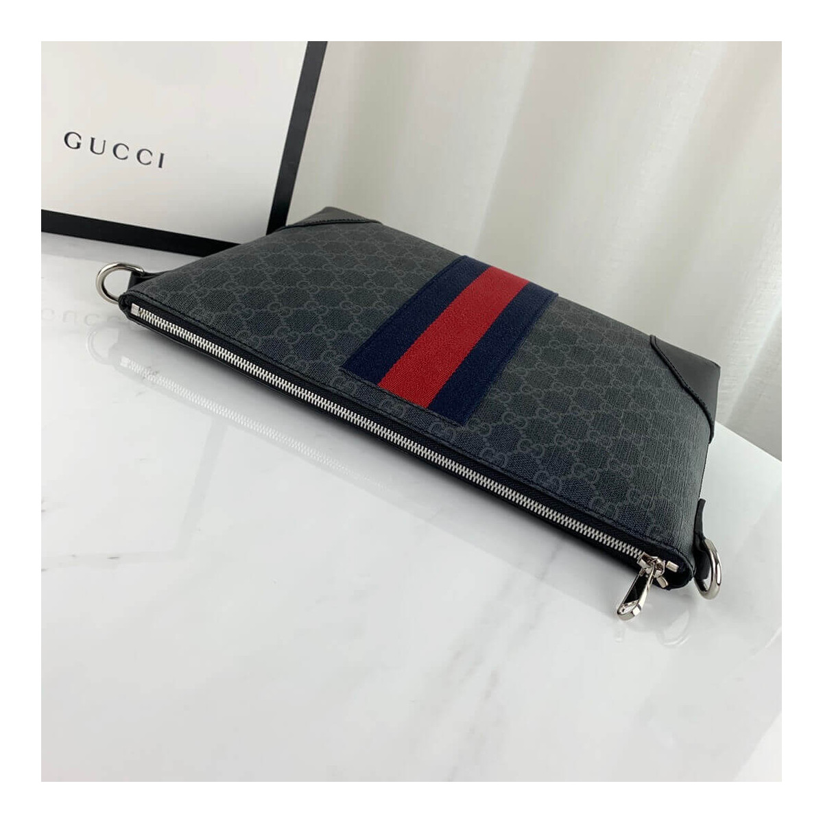 Gucci GG Black Messenger 474139