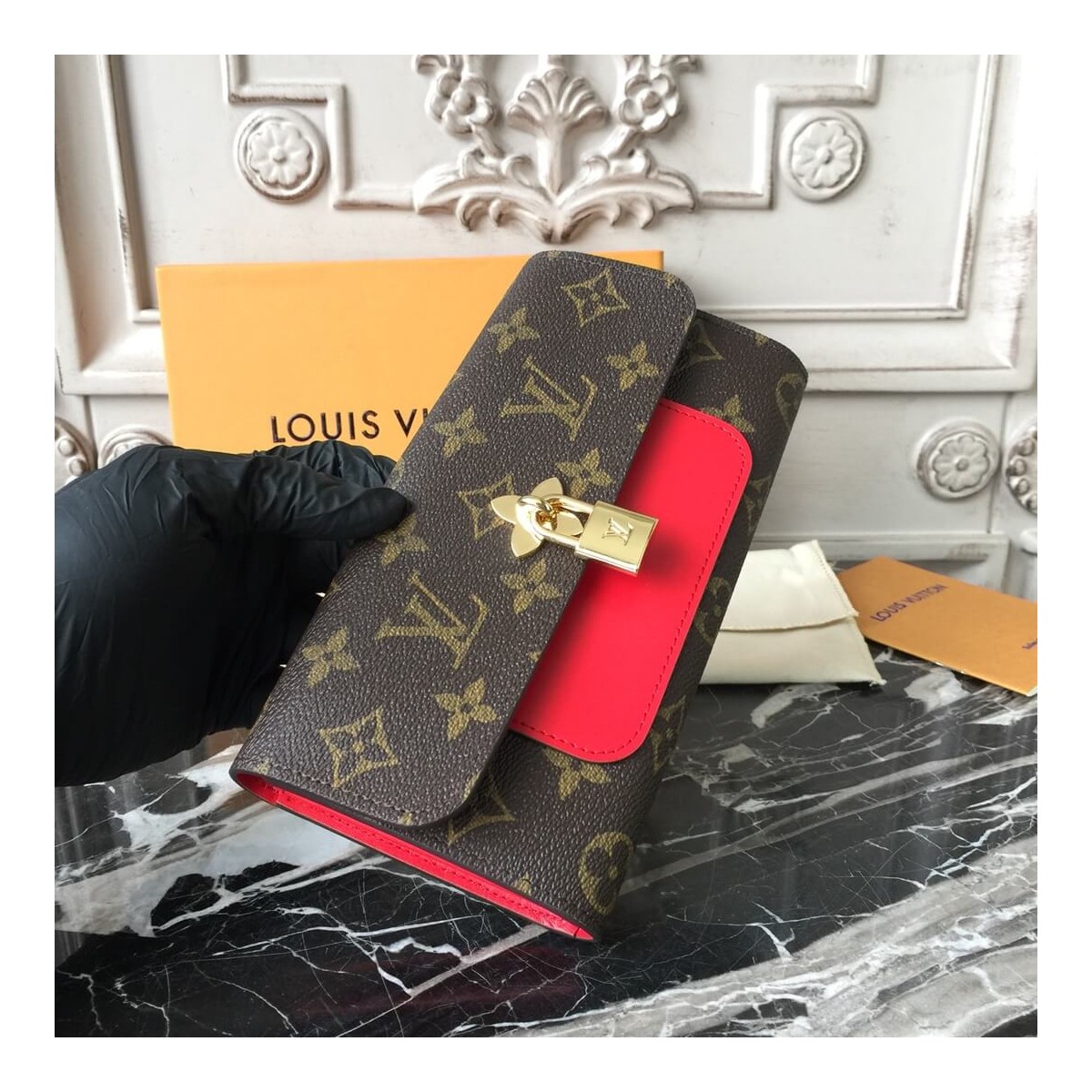 Louis Vuitton Monogram Cavas Flower Wallet M62566