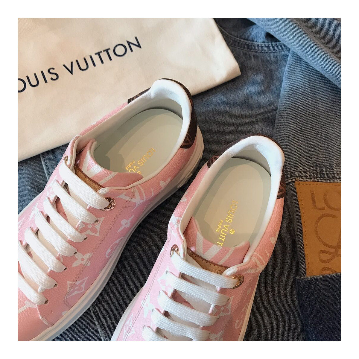 Louis Vuitton Stellar Sneaker 1A5U0X Pink