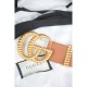 Gucci Belt With Torchon Double G Buckle 576202