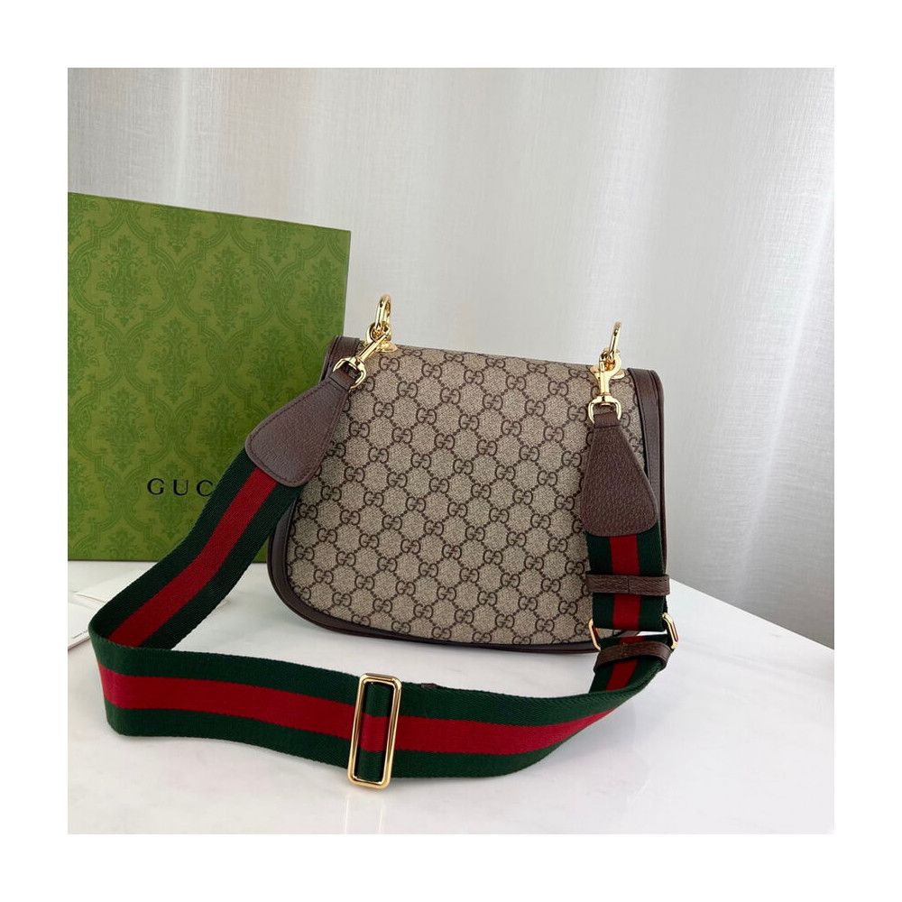 Gucci Blondie Medium Shoulder Bag With Round Interlocking G 699210