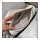 Christian Dior Medium Vibe Hobo Bag M7201 White Cannage Lambskin