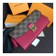 Louis Vuitton Damier Ebene Croisette Wallet N60207