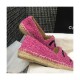 Chanel Tweed Espadrilles G29762 Rosy