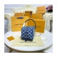 Louis Vuitton Denim Jacquard Textil Square Bag M59611