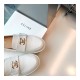 Chanel &#039;CC&#039; Turnlock Loafers And Leather Loafers G429295