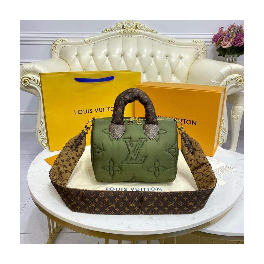 Louis Vuitton Econyl Speedy Bandouliere 25 M59009 Khaki