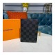 Louis Vuitton Damier Graphite Passport Cover N64411