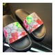 Gucci GG Blooms Supreme Floral Slide Sandal 408508