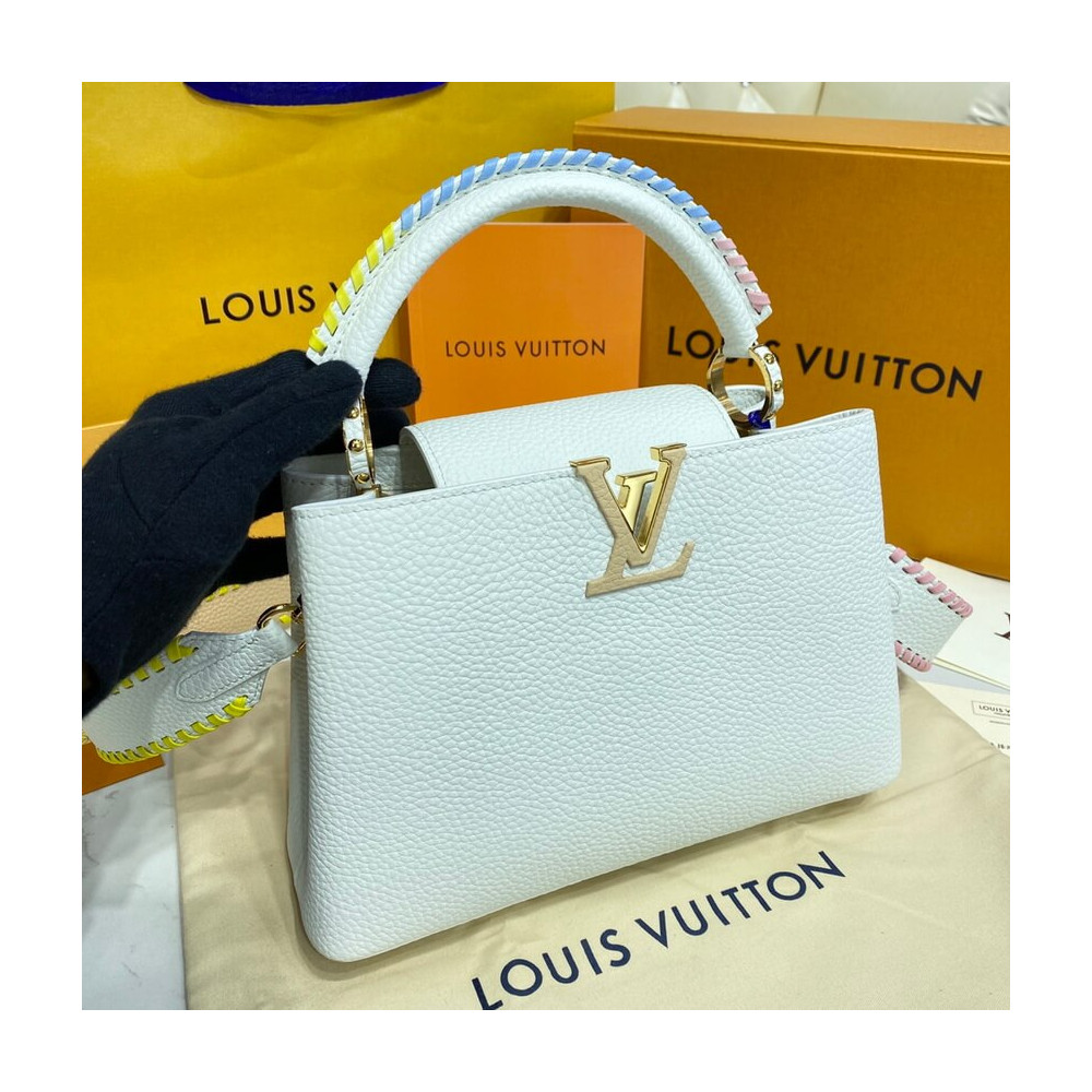 Louis Vuitton Capucines BB Bag M57941 White