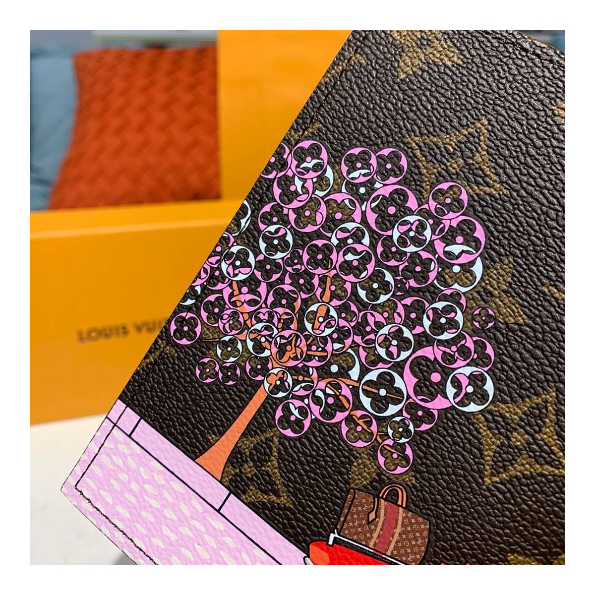 Louis Vuitton Paris Passport Cover M68493