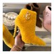 Jimmy Choo Shearling Ankle Bootie with Gold JC Logo 80259