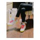 Chanel Rainbow Sneakers G35934 Fuchsia / Blue