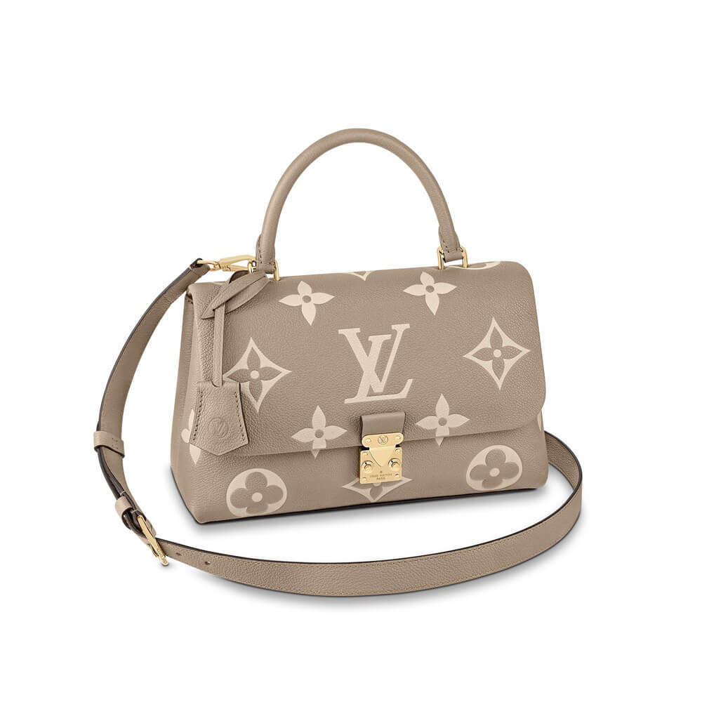 Louis Vuitton Bicolor Monogram Empreinte Leather Madeleine MM M46041