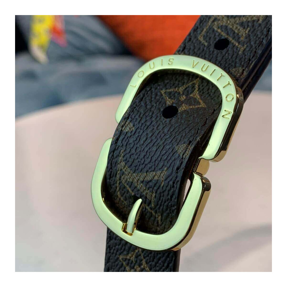 Louis Vuitton Mini Monogram Belt 25mm M9584T