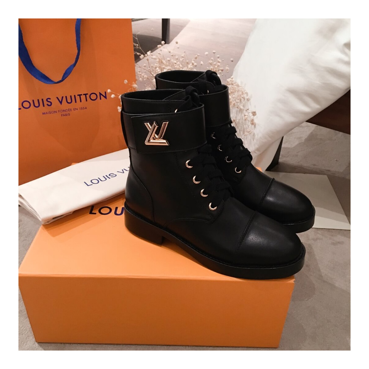 Louis Vuitton Wonderland Flat Ranger Boot 1A1IY2