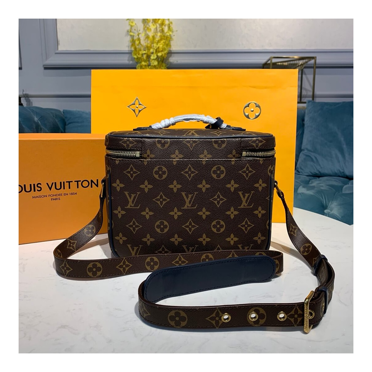 Louis Vuitton Monogram Canvas New Camera Bag M44937