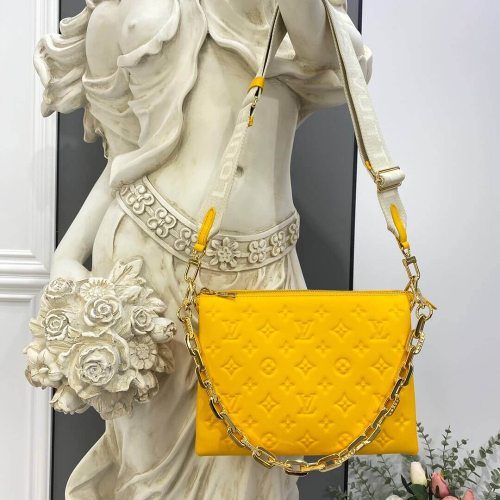 Louis Vuitton Coussin PM Bag M20378 Yellow