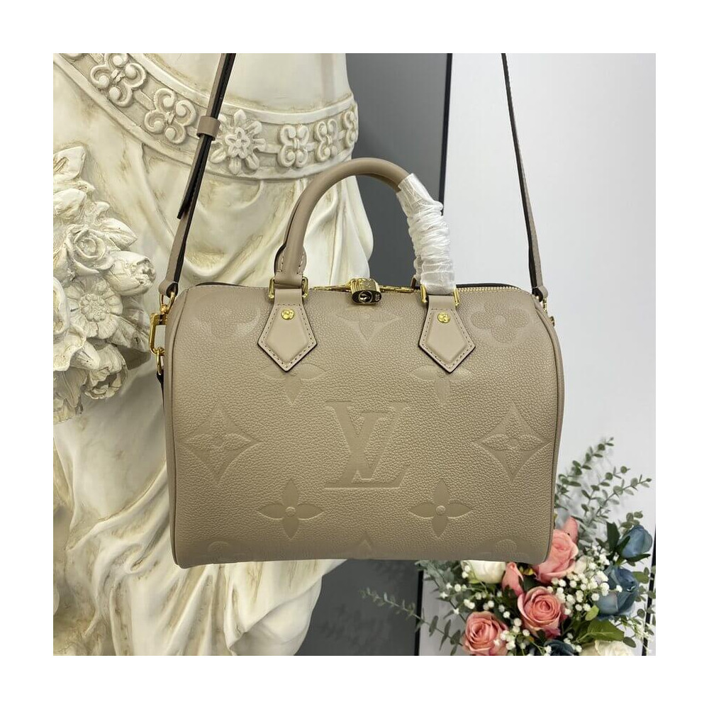 Louis Vuitton Monogram Empreinte Speedy Bandouliere 25 M59273