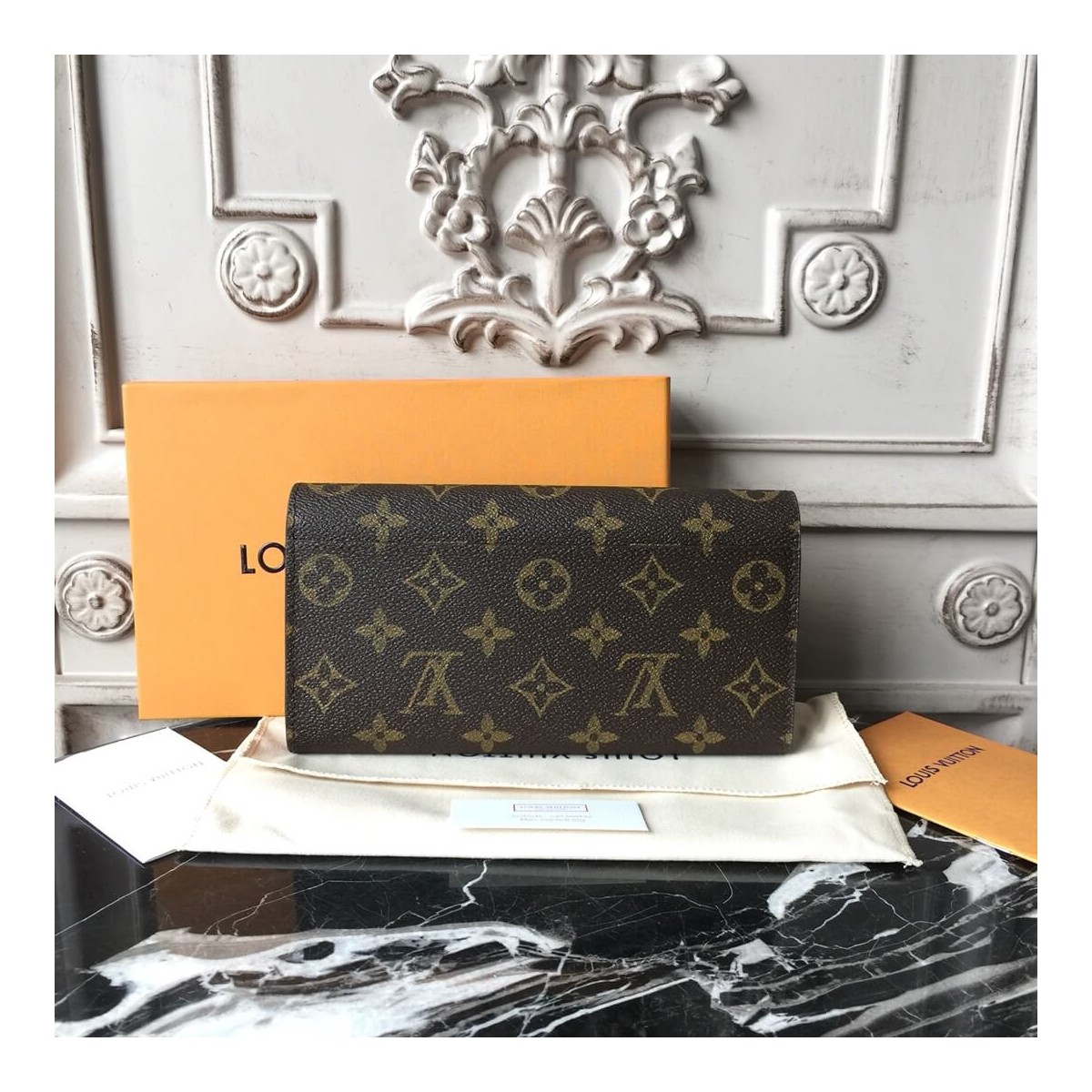 Louis Vuitton Monogram Cavas Flower Wallet M62566