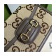 Gucci Horsebit 1955 Shoulder Bag with Jumbo GG 602204