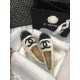 Chanel Tweed Espadrilles G29762 White/Black