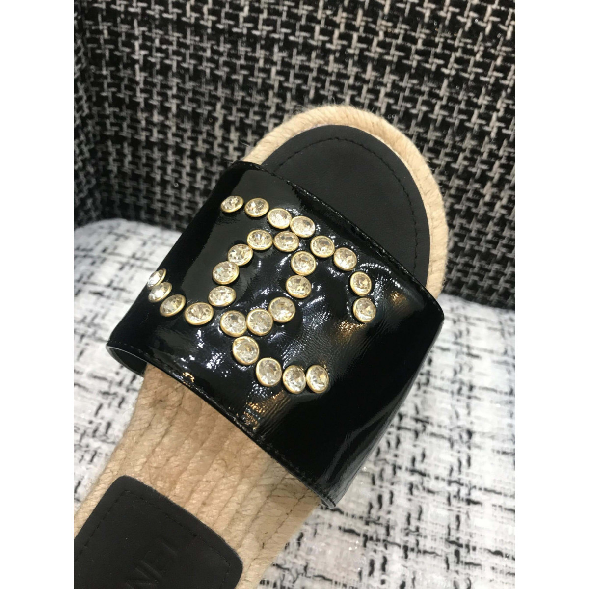 Chanel Paten Calfskin Mules G35603