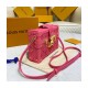 Louis Vuitton Petite Malle Bag M20745 Fluo Pink