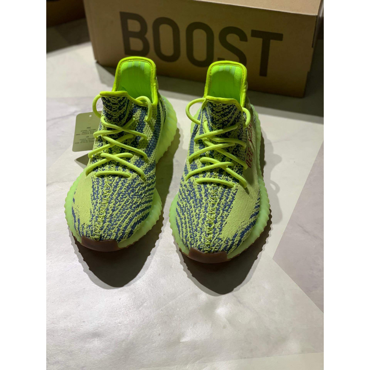 Adidas Yeezy Boost 350 V2 Semi Frozen Yellow AH2205