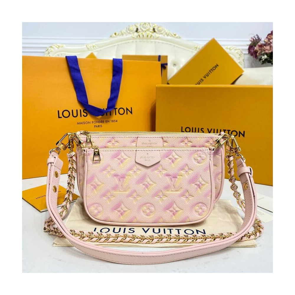 Louis Vuitton Multi Pochette Accessoires M46093 Pink