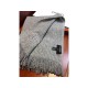 Chanel Cashmere Wool Sequins CC Stole 2512