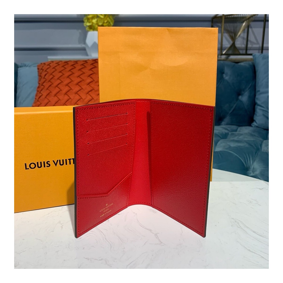 Louis Vuitton Paris Passport Cover M68493