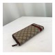 Gucci GG Supreme  Zip Around Wallet 291105