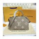 Louis Vuitton Bicolor Monogram Empreinte Leather Petit Palais M58914