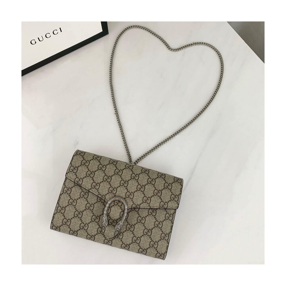 Gucci Dionysus GG Supreme Mini Chain Bag 401231