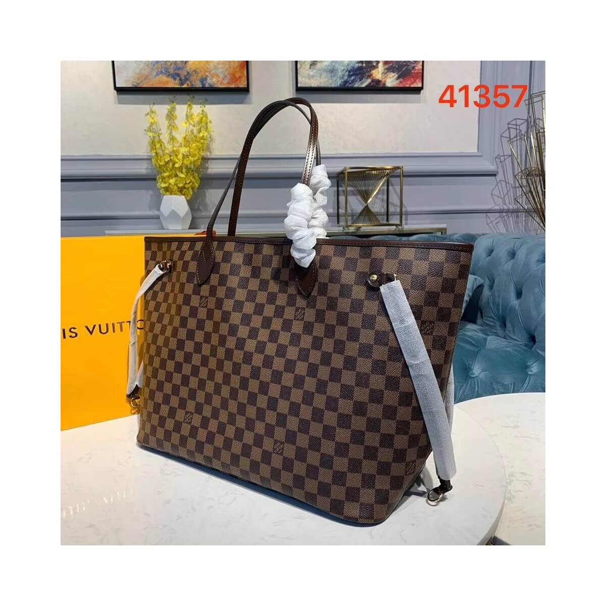 Louis Vuitton Damier Canvas Neverfull GM N41357