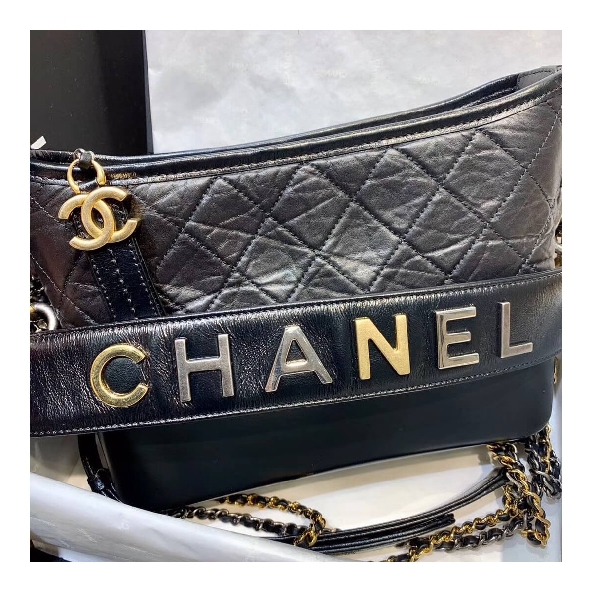 Chanel Gabrielle Hobo Handbag AS1582