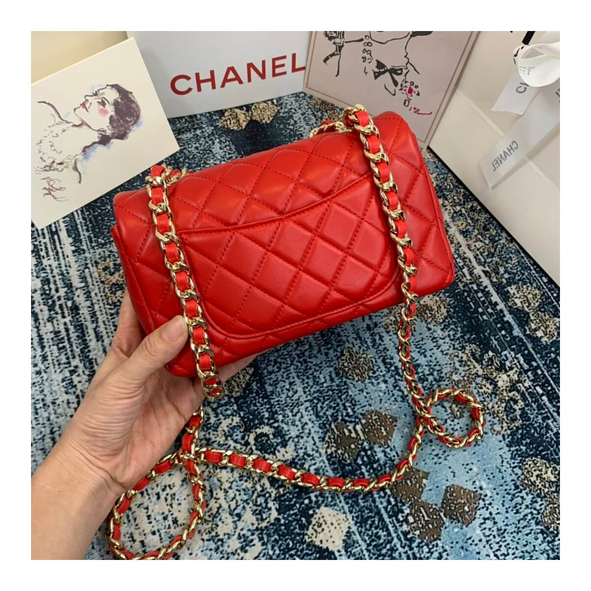 Chanel Lambskin Flap Bag AS2326