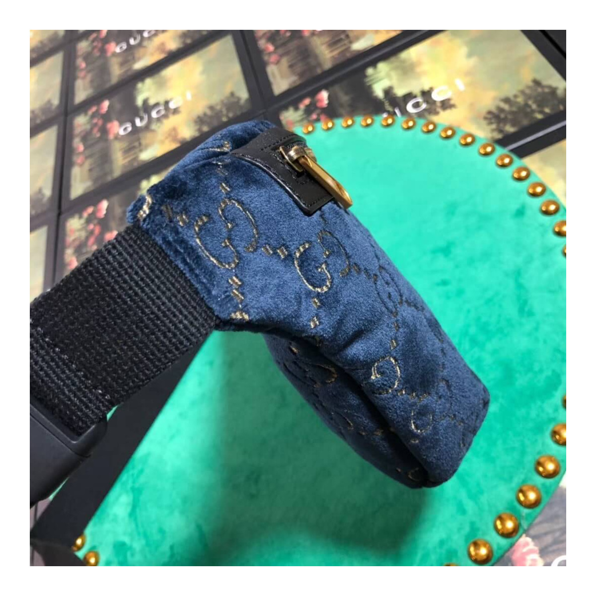 Gucci GG Velvet Belt Bag 574968