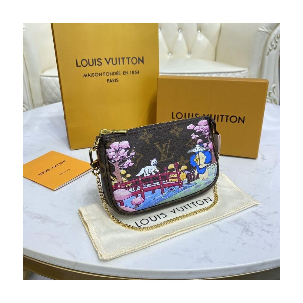 Louis Vuitton Monogram Canvas Mini Pochette Accessoires M45905