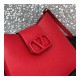 Valentino V-Sling Small Grained-Leather Shoulder Bag 0017