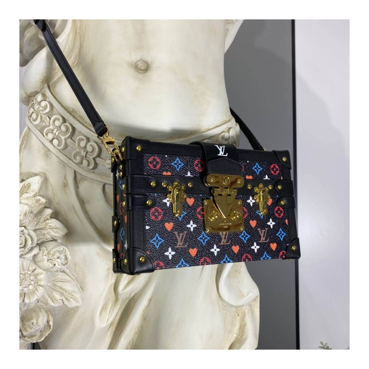 Louis Vuitton Monogram Multicolor Petite Malle M44199