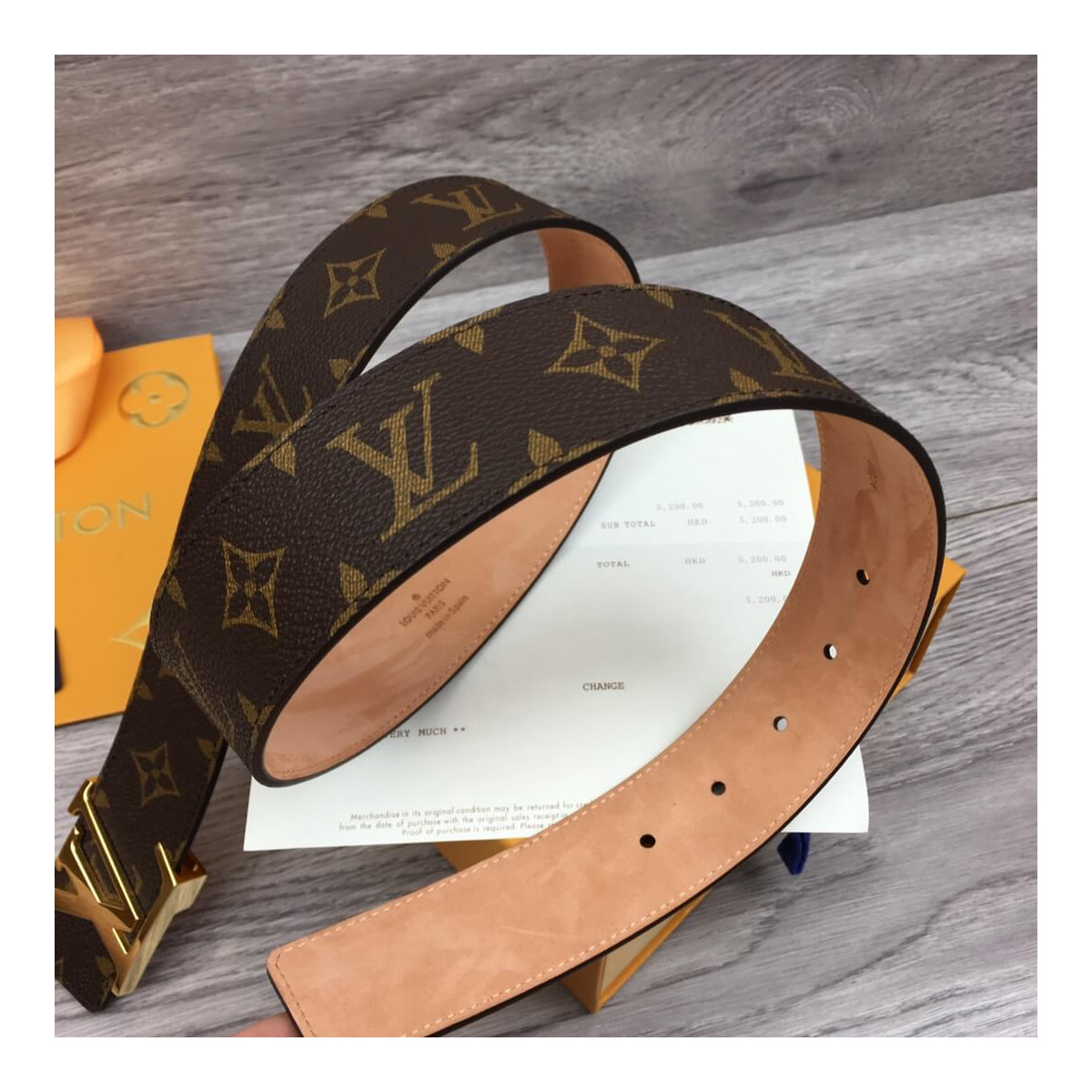 Louis Vuitton Initiales 40mm Belt M9608