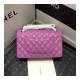 Chanel 1112 Purple Medium Size 2.55 Lambskin Leather Flap Bag