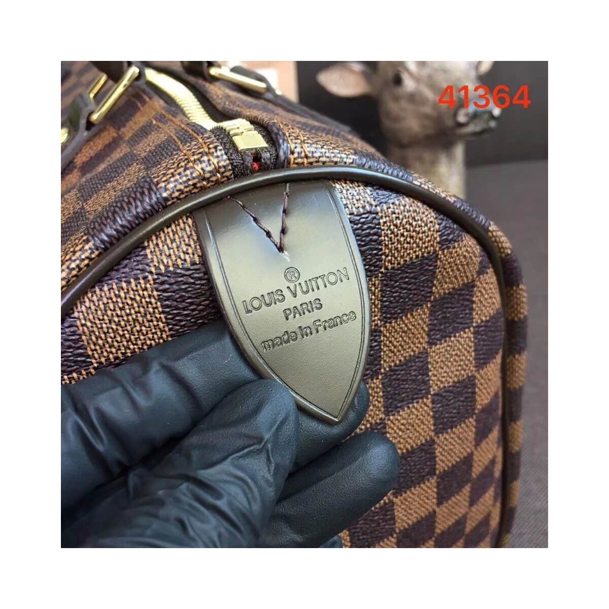 Louis Vuitton Damier Ebene Canvas Speedy 30 N41364