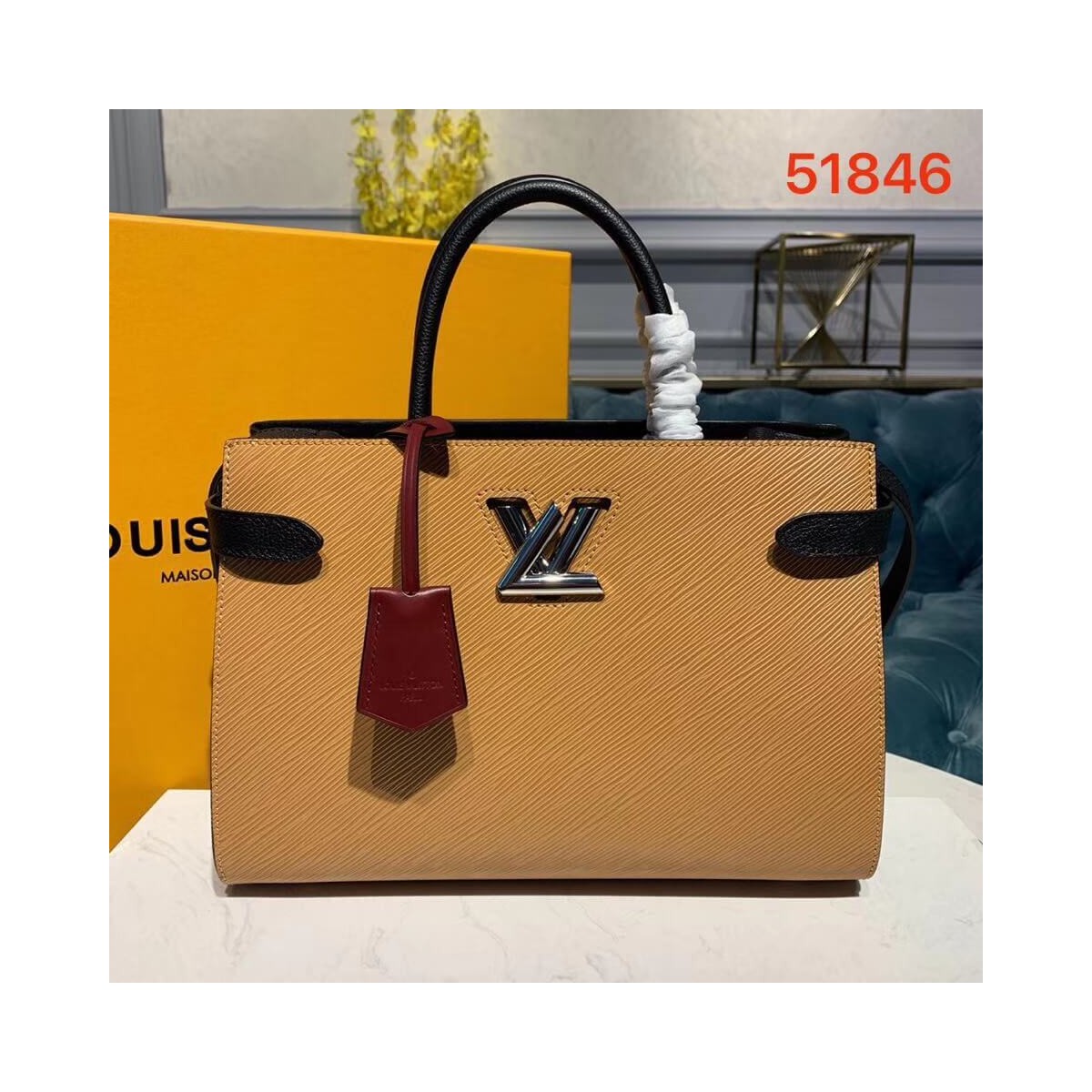 Louis Vuitton Epi Leather Twist Tote M54810